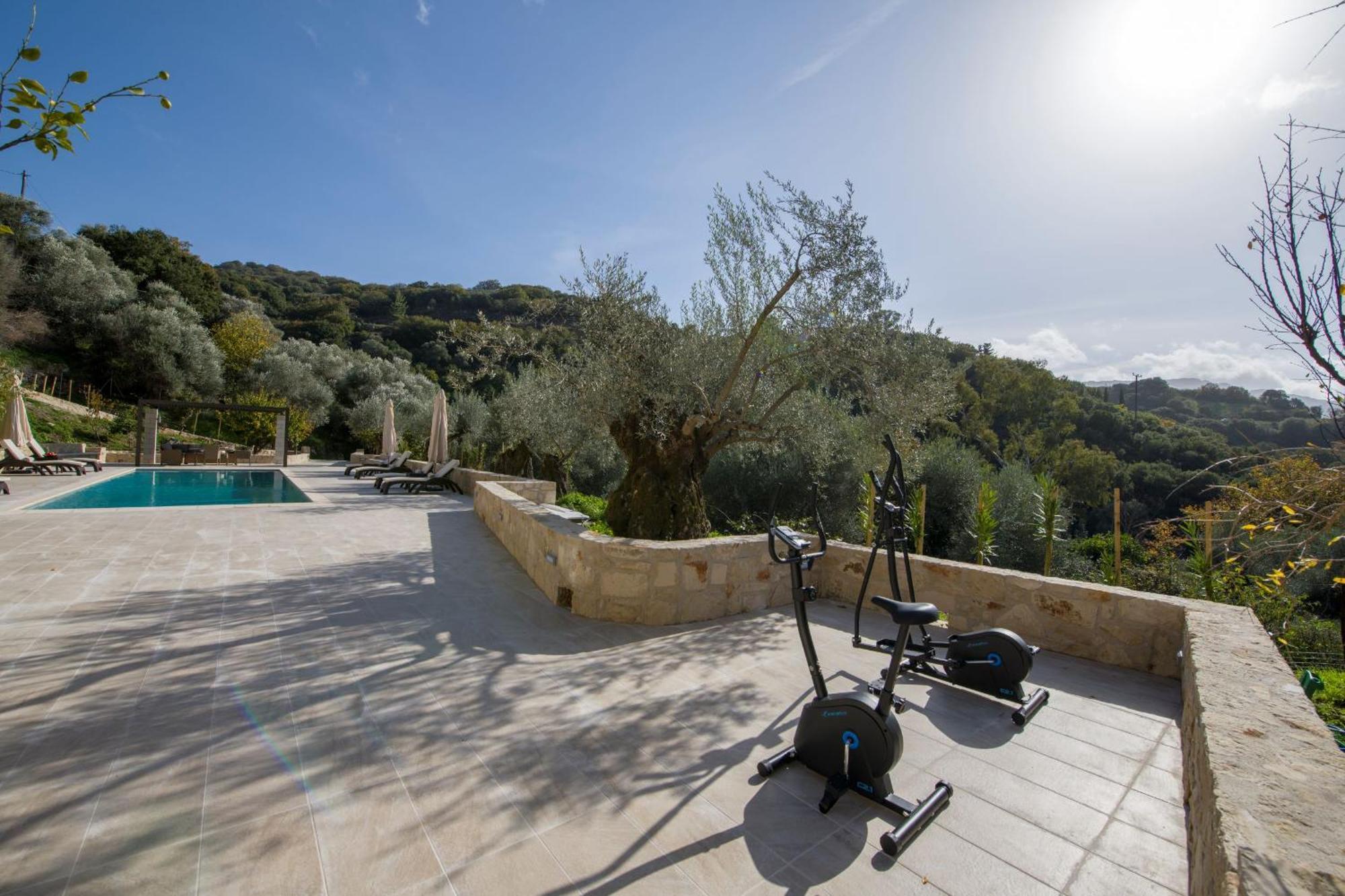 Serenity River Villa Palaiochora Exterior foto