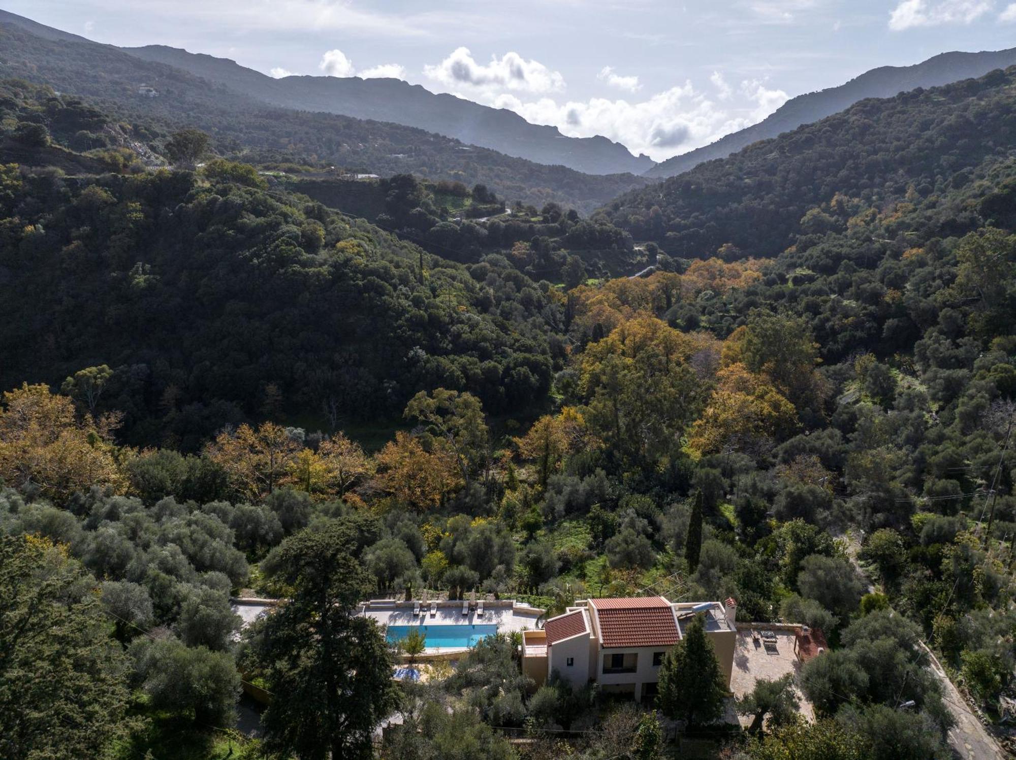 Serenity River Villa Palaiochora Exterior foto