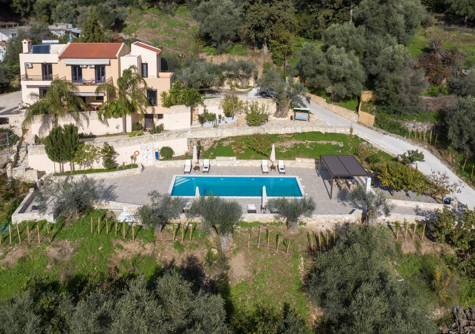 Serenity River Villa Palaiochora Exterior foto